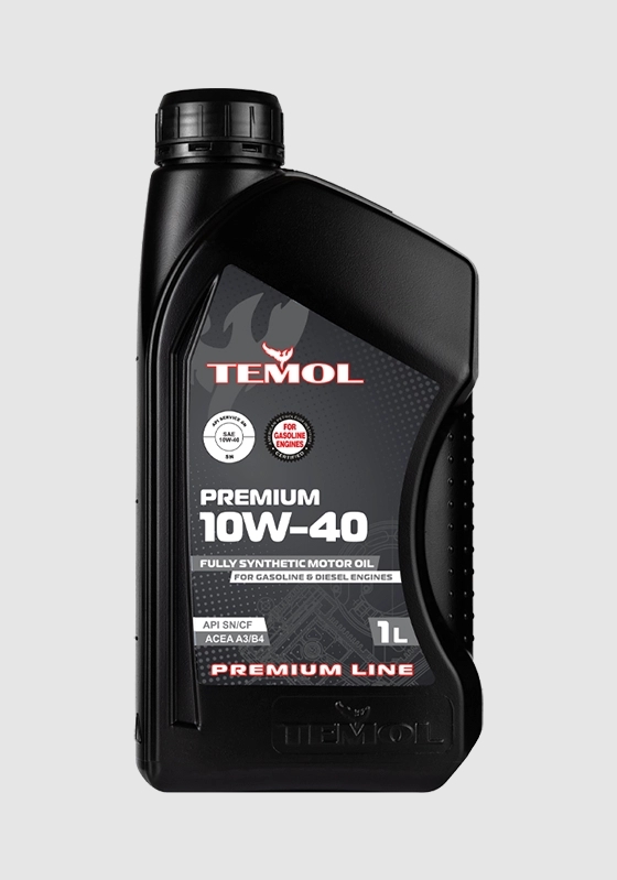 Олива моторна TEMOL PREMIUM 10W-40 1л